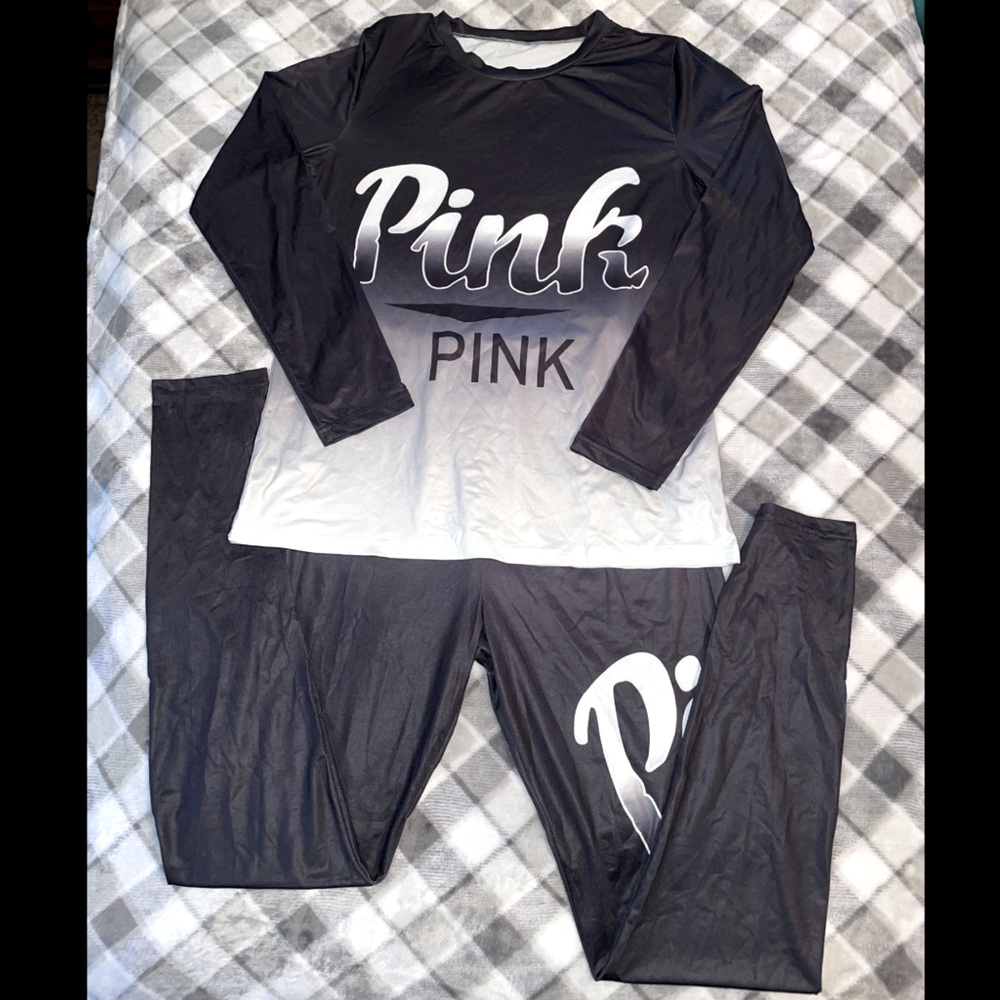 Gray Matching Tracksuit Outfit